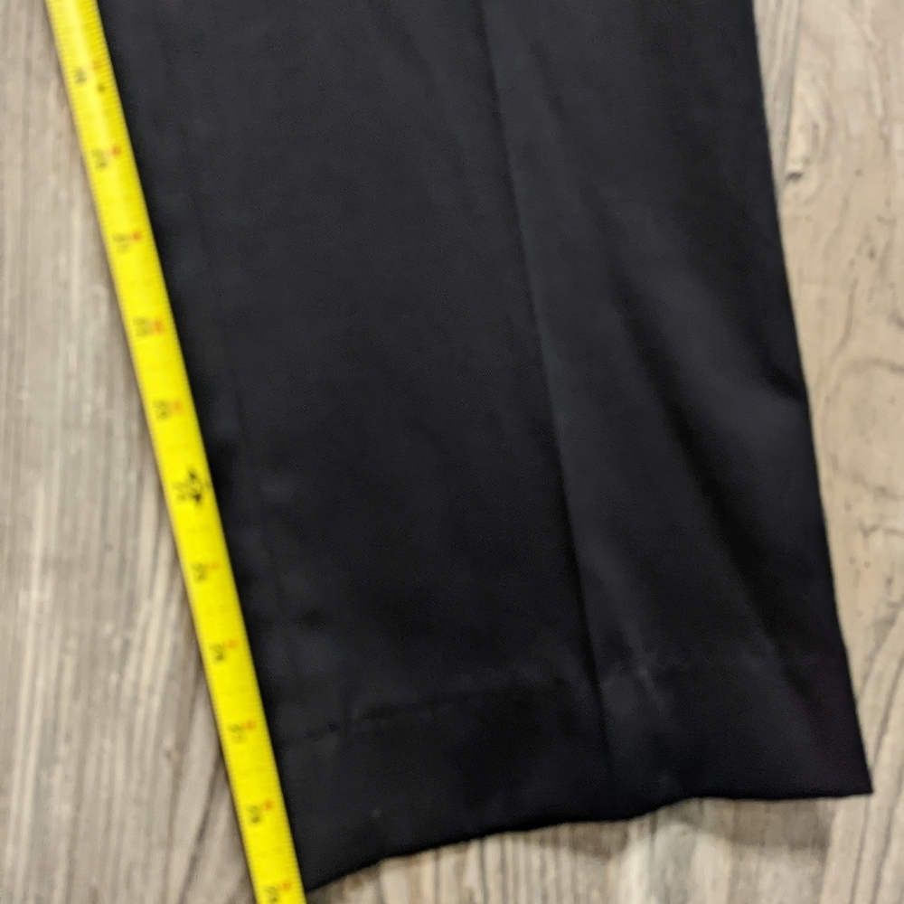 L.L. Bean O APF5 men's black dress slacks size 32 - Picture 7 of 8